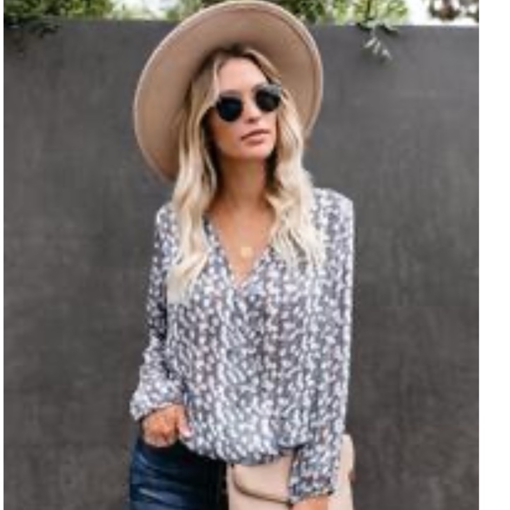 NWT floral blouse